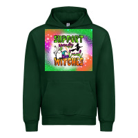 Forest Green supports your local witches tumbler Urban Hoodie - BundleAndBundleShop