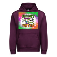 Mauve Wine supports your local witches tumbler Urban Hoodie - BundleAndBundleShop
