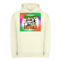 Pigment Pistachio supports your local witches tumbler Urban Hoodie - BundleAndBundleShop