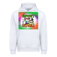 White supports your local witches tumbler Urban Hoodie - BundleAndBundleShop