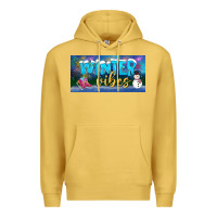 Antique Gold winter vibes license plate Premium Hoodie - BundleAndBundleShop