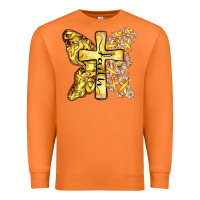 Carrot faith child cancer cross Premium Sweatshirt - Zillion Design Studio