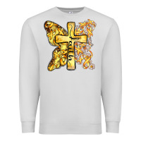 Dove Grey faith child cancer cross Premium Sweatshirt - Zillion Design Studio