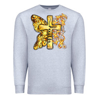 Heather Grey faith child cancer cross Premium Sweatshirt - Zillion Design Studio