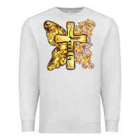 Oatmeal Heather faith child cancer cross Premium Sweatshirt - Zillion Design Studio
