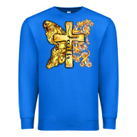 True Royal faith child cancer cross Premium Sweatshirt - Zillion Design Studio