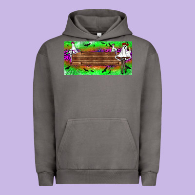 Custom Name Freak Ghosts License Plate Urban Hoodie Designed By Bundleandbundleshop