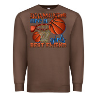 Diamonds Are A Girls Best Friend Basketball Premium Sweatshirt | Teevron