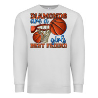 Dove Grey diamonds are a girls best friend basketball Premium Sweatshirt - texasbilliewilder