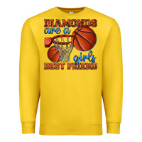 Lemon diamonds are a girls best friend basketball Premium Sweatshirt - texasbilliewilder