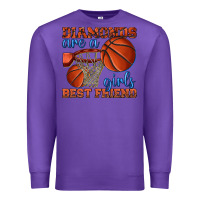 Purple diamonds are a girls best friend basketball Premium Sweatshirt - texasbilliewilder