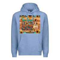 Colony Blue too bad i don't care Premium Hoodie - JahusDesignShop