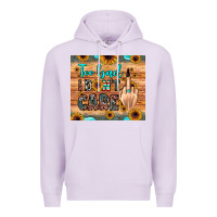 Lilac too bad i don't care Premium Hoodie - JahusDesignShop