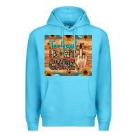 Ocean Blue too bad i don't care Premium Hoodie - JahusDesignShop