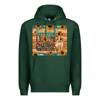 Sports Green too bad i don't care Premium Hoodie - JahusDesignShop