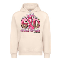 Sandshell breast cancer with god all things are possible Urban Hoodie - Artiststas