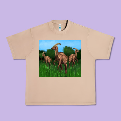Parasaurolophus Urban Heavy Tee Designed By Artiststas