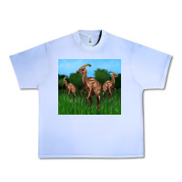 Grape Ice parasaurolophus Urban Heavy Tee - Artiststas