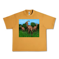 Peanut Butter parasaurolophus Urban Heavy Tee - Artiststas