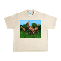 Sandshell parasaurolophus Urban Heavy Tee - Artiststas