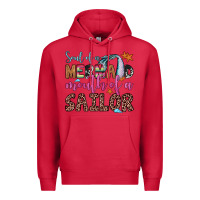 Cardinal soul of a mermaid mouth of a sailor Premium Hoodie - JahusDesignShop