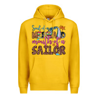 Lemon soul of a mermaid mouth of a sailor Premium Hoodie - JahusDesignShop