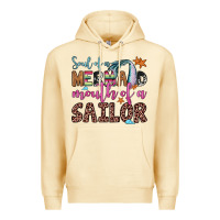 Pina Colada soul of a mermaid mouth of a sailor Premium Hoodie - JahusDesignShop
