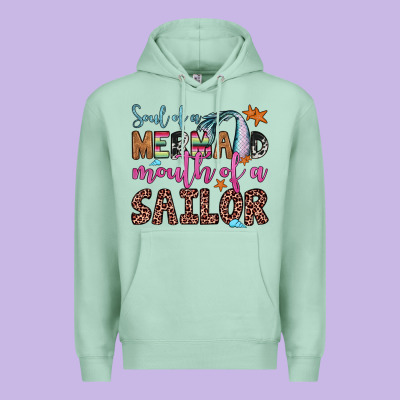 Soul Of A Mermaid Mouth Of A Sailor Premium Hoodie Designed By Jahusdesignshop