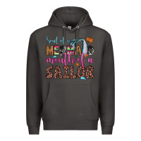 Smoke soul of a mermaid mouth of a sailor Premium Hoodie - JahusDesignShop