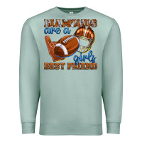 Seafoam diamonds are a girls best friend football Premium Sweatshirt - texasbilliewilder
