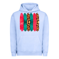 Pigment Grape Ice Colored Leopard and Wood Patterned Western Brush Strokes Urban Hoodie - Bettercallsaul
