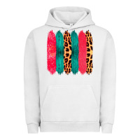 Pigment Lunar Rock Colored Leopard and Wood Patterned Western Brush Strokes Urban Hoodie - Bettercallsaul