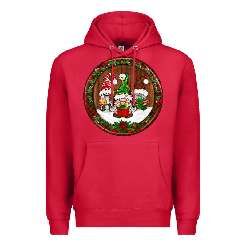 Christmas Gnomies Christmas Ornament Premium Hoodie by BundleAndBundleShop | Teevron