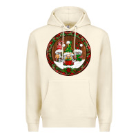 Sandshell christmas gnomies christmas ornament Premium Hoodie - BundleAndBundleShop