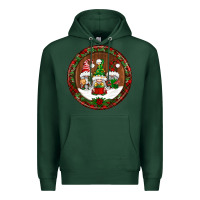 Sports Green christmas gnomies christmas ornament Premium Hoodie - BundleAndBundleShop