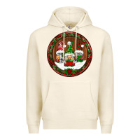 Tofu christmas gnomies christmas ornament Premium Hoodie - BundleAndBundleShop