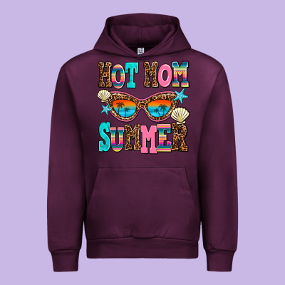Hot Mom Summer Urban Hoodie Designed By Adodesignshop