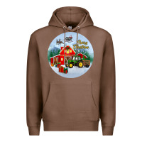 Chestnut merry christmas small town christmas ornament Premium Hoodie - BundleAndBundleShop