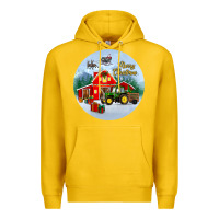 Lemon merry christmas small town christmas ornament Premium Hoodie - BundleAndBundleShop