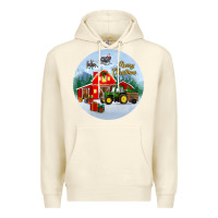 Sandshell merry christmas small town christmas ornament Premium Hoodie - BundleAndBundleShop