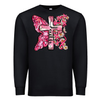 Black faith cancer cross Premium Sweatshirt - Zillion Design Studio