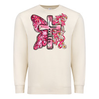 Sandshell faith cancer cross Premium Sweatshirt - Zillion Design Studio
