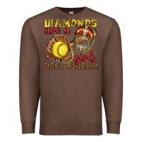 Chestnut diamonds are a girls best friend softball Premium Sweatshirt - texasbilliewilder
