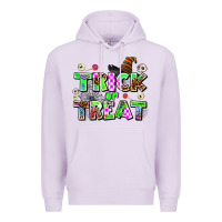Lilac trıck or treat Premium Hoodie - AdoDesignShop