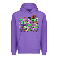 Purple trıck or treat Premium Hoodie - AdoDesignShop