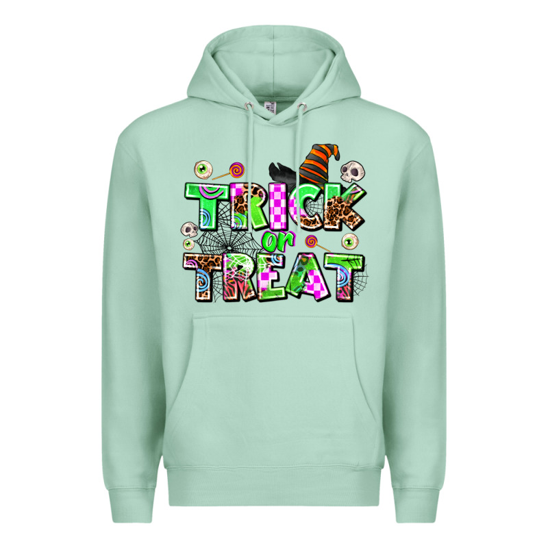 Trıck Or Treat Premium Hoodie by AdoDesignShop | Teevron