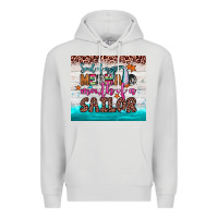 Dove Grey soul of a mermaid mouth of a sailor Premium Hoodie - JahusDesignShop