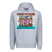 Heather Grey soul of a mermaid mouth of a sailor Premium Hoodie - JahusDesignShop