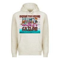 Oatmeal Heather soul of a mermaid mouth of a sailor Premium Hoodie - JahusDesignShop