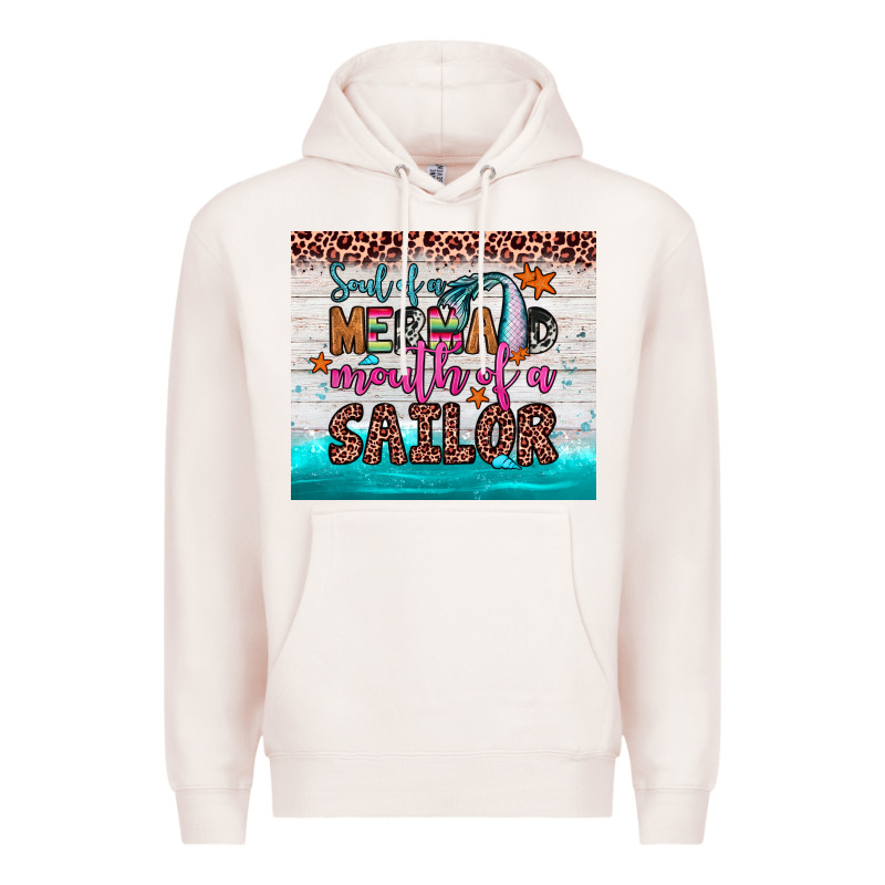 Soul Of A Mermaid Mouth Of A Sailor Premium Hoodie by JahusDesignShop | Teevron